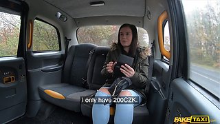 Seal The Deal And Fuck Me - POV Blowjob by Czech brunette  Little Eliss - Reality Taxi Cab Sex