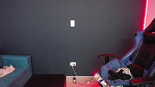 My friend's girlfriend comes home