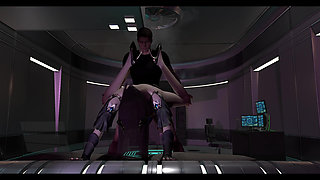 3D Hot Cosplay Stripper Naked Her Perfect Ass Got Fucked so Hard