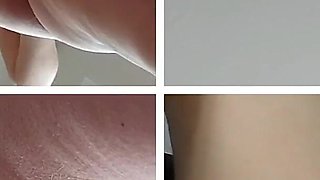 Amateur Wife Fingers Pussy Orgasm with Moans. Latina Big Ass, Big Tits.