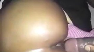 Jamaican bus driver J. u. c. t fucks girl in the ass