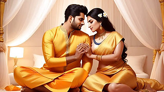 Hot Indian Desi Bhabhi Love Massage - Full Uncut Sensual Massage & Deep Romance
