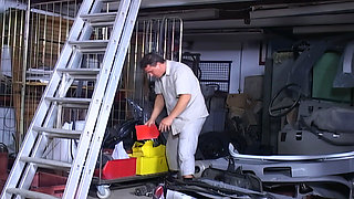 Boss Humiliates Secretary - Piss in the Office