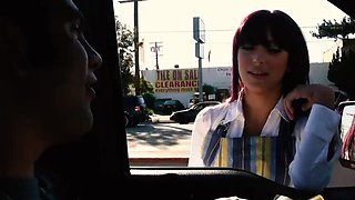 Hot Schoolgirl Gets Plowed on Couch - Anal & Blowjob Action