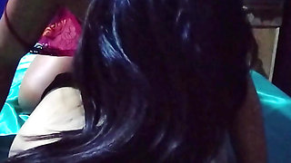 Detonating beautiful buttock in lingerie