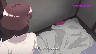 Almost Got Caught: While my Girlfriend was Away, I Play with Perv Stepsis  - XXX Hentai, Eng Sub