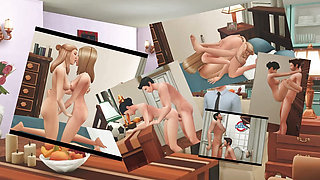TV Show's XXX Adaptation Series: Friends_vol.2 Sex at Home