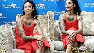 Vegas Casting Couch - interracial movie