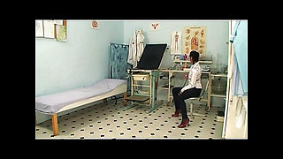 Beautiful Young Latina Fucked and Cummed in Mouth by Gynecologist's Huge Cock