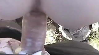So Pretty Small Titted Redhead Jane Doe Fucked Outdoor with Cum in Mouth