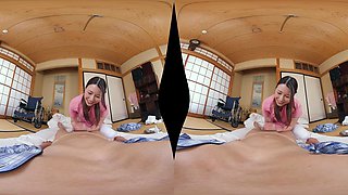 Asian hot babe VR porn