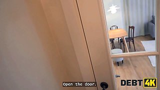 Debt4k. jumping on sausage and hardcore in her asshole helped her to linger in the flat