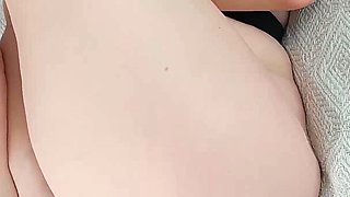 Hot Wife Masturbates While Exercising.