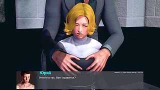 Wetting my panties, anime cartoon sex, in russian
