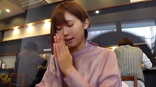 小顔スレンダー美女と爽やかデート後の甘美なイチャイチャエッチで興奮高まる