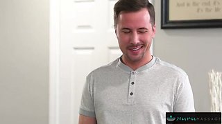 India Summer Gets Nuru Massage & Facial From Step Nephew - MILF Family Roleplay