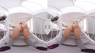Zoe Doll VR Porn: Taboo stairway to sister Zoe - VirtualTaboo