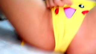 Real party amateur teen sucking cock POV in public