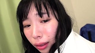 Great close up in japanese teen oral sex pov