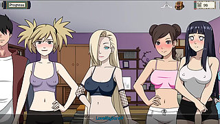 Kunoichi Trainer - Naruto Trainer v0.23.1 Part 126 Girls Party Strip and Sex Poker! by Loveskysan6