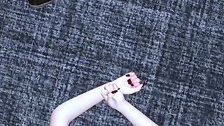 Beauty Leader Threesome Her Co-worker (p2) - 3D Animation Hentai