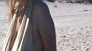 Big Boobed Blonde Masturbates With A Dildo In The Bathroom