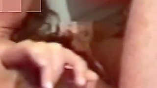 My Wife Matures and Hairy, Sucking My Cock Until I Get My Milk Out, Straw Included