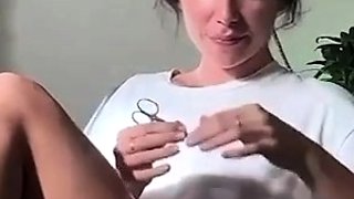 Amateur Facial For Teen Brunette