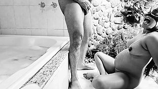 Pietro Montoya Pissing In Mouth And Fucking Pregnant Slave In Vintage Mode