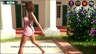 Richard's Step Daughter Evelyn Takes Sunbathing - a First Nice Convo