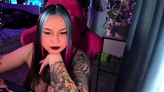 Emo Teen Becka Solo Webcam Masturbation Porn