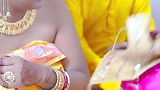 Desi Horny Indian Three Bhabhi Wants to Get Fucked by Their Dewar Like a Bhabhi's Groupsex Party ( Hindi Audio )