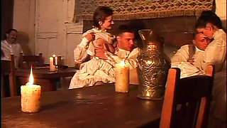 Great Orgy in the 18th Century Venetian Inn