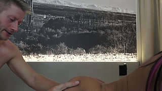 Big Cock Fucks Plastic Dool with Monster Boobs!