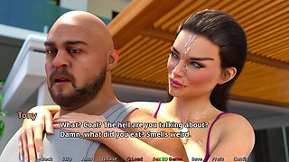 Family Crush - Ep03 (blowjob From Hot MILF Neighbor)