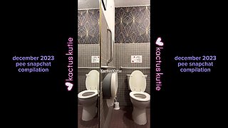 December 2023 Pee Compilation