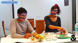 Lonely Housewife Calls Househelp to Cook and Fuck in Kitchen 1