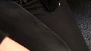 Small tits Anna Darling sprayed in mouth from Luke Hotrod