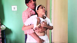 18yo Indian College Girl Fucks Stepdad in Dorm - Tight Pussy Destroyed