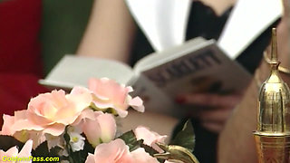 Busty redhead hairy MILF fucked