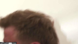 Black MILF pornstar August Skye filthy scene