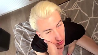 Stepdaddy Fucks Cute Twink Hard In The Mouth And Fucks Him Wildly In The Hole