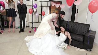 Wedding Party Goes Wrong Wet, 6on2, Kk Fisting, Dap, Dp, Deepthroat Big Gapes, Pee Drinksquirt Drink, Cum In Mouth, Swallow Gio2791 - Rough Sex