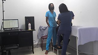 The Nurse Seduce A Patient To Fuck Him In The Office