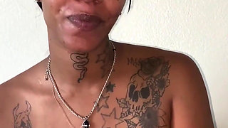 Sexy Ebony Gypsyish Sucking Big Black Cock! Full Video!