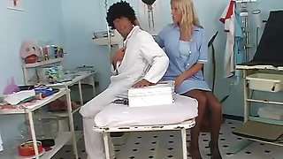 DVD Doctor Schmutz loves to fuck naughty babes patient