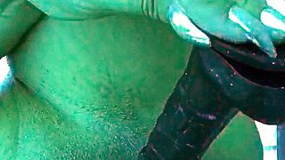 Haley amateur blonde girl toying pussy using a vibrator