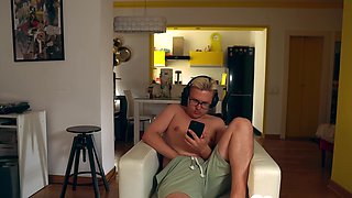 Redhead girlfriend Catches Me Masturbating and Craves My Hard Dick Deep in Her Pussy