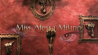 Miss Alessa Milano Upside Down Whipping Part 2