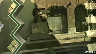 Blonde cashier's daring passion unfolds in a vintage intimate encounter